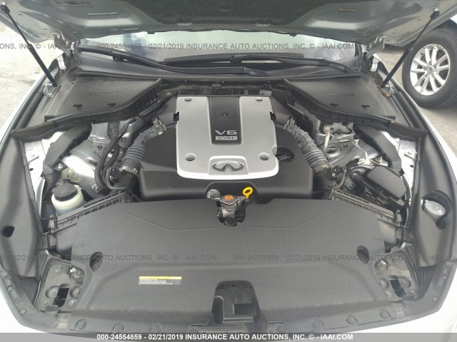 JN1BV7AP4FM340206 - 2015 INFINITI Q50 PREMIUM/SPORT SILVER photo 10