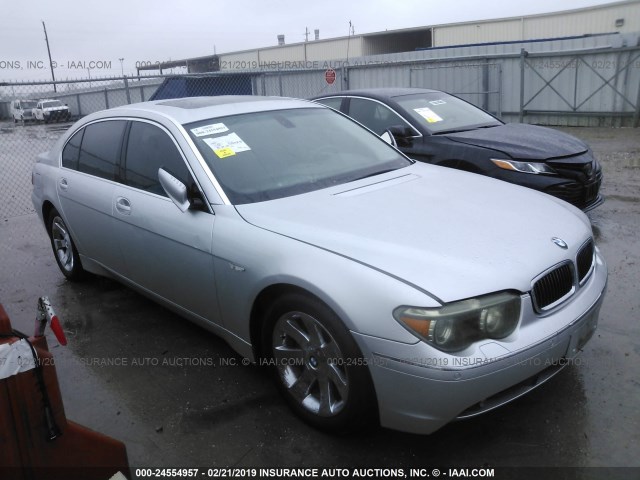 WBAGN634X3DR11268 - 2003 BMW 745 LI SILVER photo 1