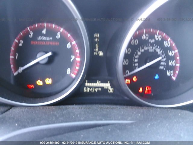 JM1BL1L48C1502239 - 2012 MAZDA SPEED 3 BLACK photo 7