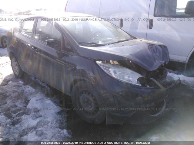 3FADP4AJ2BM169650 - 2011 FORD FIESTA S BLACK photo 1