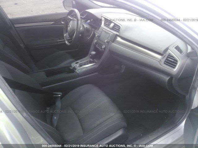 SHHFK7H49HU218194 - 2017 HONDA CIVIC SPORT Argent photo 5