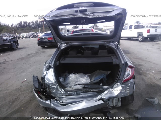 SHHFK7H49HU218194 - 2017 HONDA CIVIC SPORT Argent photo 6
