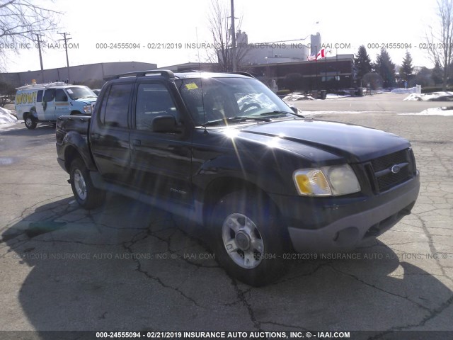 1FMZU77E91UC13430 - 2001 FORD EXPLORER SPORT TR  BLACK photo 1