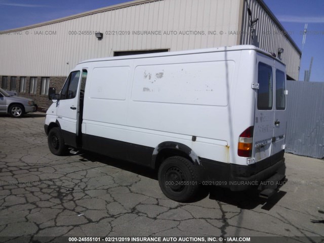 WD2YD642235488895 - 2003 SPRINTER 2500 SPRINTER  WHITE photo 3