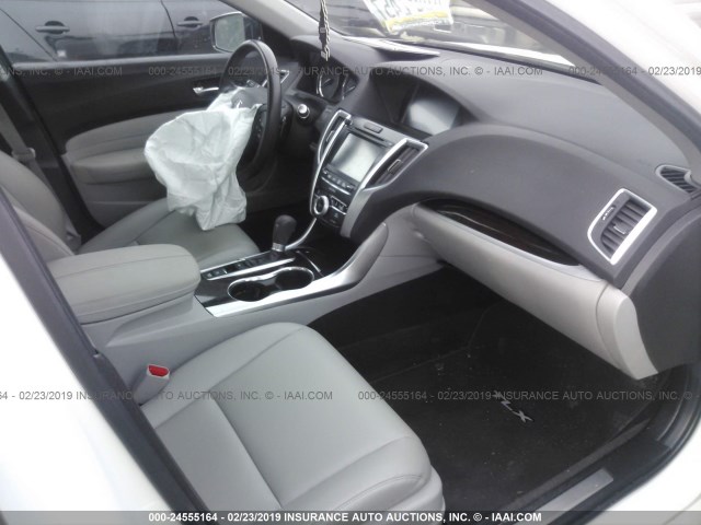 19UUB1F38FA028779 - 2015 ACURA TLX WHITE photo 5