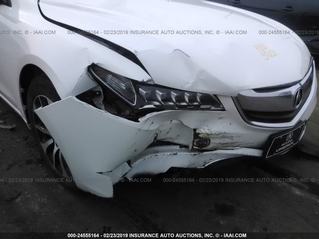 19UUB1F38FA028779 - 2015 ACURA TLX WHITE photo 6