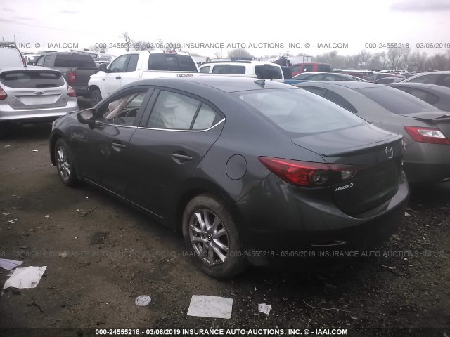 JM1BM1W72E1147431 - 2014 MAZDA 3 GRAND TOURING GRAY photo 3