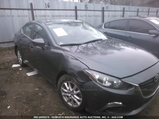 JM1BM1W72E1147431 - 2014 MAZDA 3 GRAND TOURING GRAY photo 6