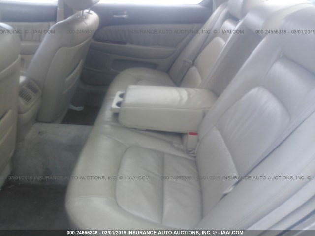 JT8BH28F6W0115621 - 1998 LEXUS LS 400 GOLD photo 8