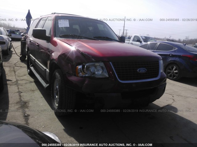 1FMPU15L23LB35412 - 2003 FORD EXPEDITION XLT RED photo 1