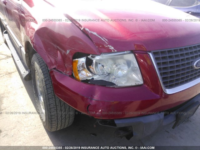 1FMPU15L23LB35412 - 2003 FORD EXPEDITION XLT RED photo 6