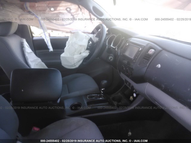 5TFTX4CN9FX063041 - 2015 TOYOTA TACOMA ACCESS CAB ვერცხლისფერი ფოტო 5