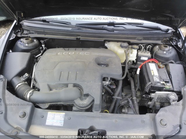 1G1ZH57B48F212115 - 2008 CHEVROLET MALIBU 1LT შავი ფოტო 10
