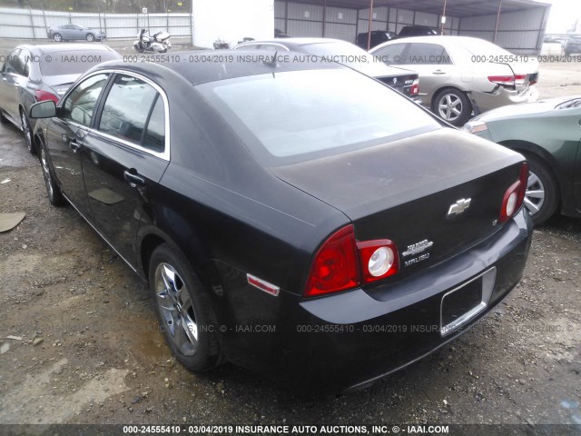 1G1ZH57B48F212115 - 2008 CHEVROLET MALIBU 1LT შავი ფოტო 3