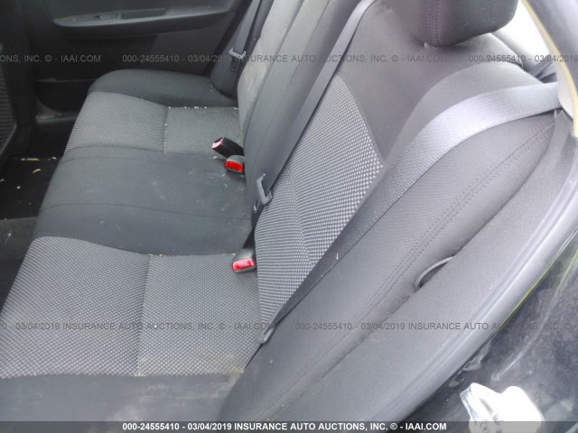1G1ZH57B48F212115 - 2008 CHEVROLET MALIBU 1LT შავი ფოტო 8