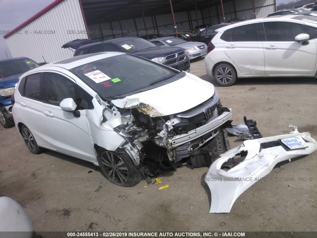 3HGGK5H87JM708469 - 2018 HONDA FIT EX/EXL WHITE photo 1