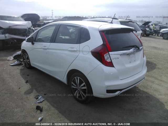 3HGGK5H87JM708469 - 2018 HONDA FIT EX/EXL WHITE photo 3