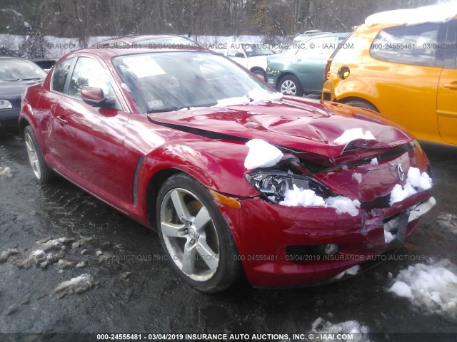 JM1FE173X50160721 - 2005 MAZDA RX8 RED photo 1