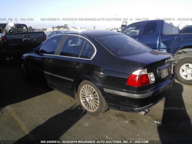 WBAAV53441FT02730 - 2001 BMW 330 I BLACK photo 3