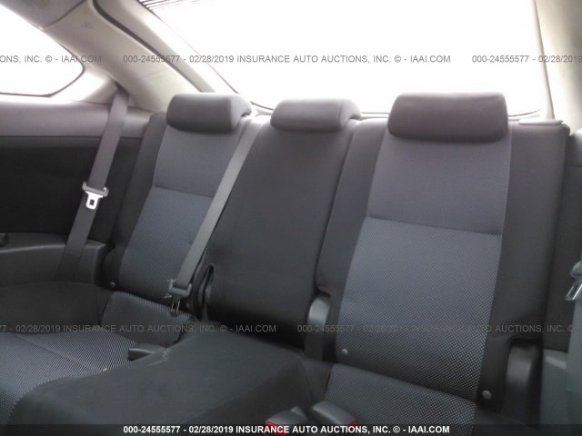 JTKDE167080220613 - 2008 TOYOTA SCION TC ვერცხლისფერი ფოტო 8