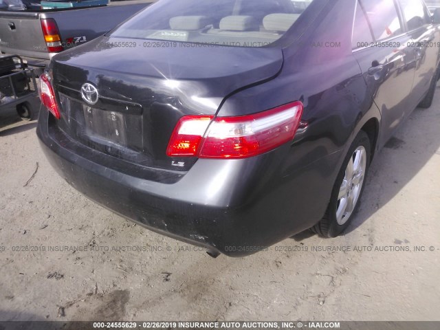 4T1BE46K49U912626 - 2009 TOYOTA CAMRY SE/LE/XLE BLACK photo 6