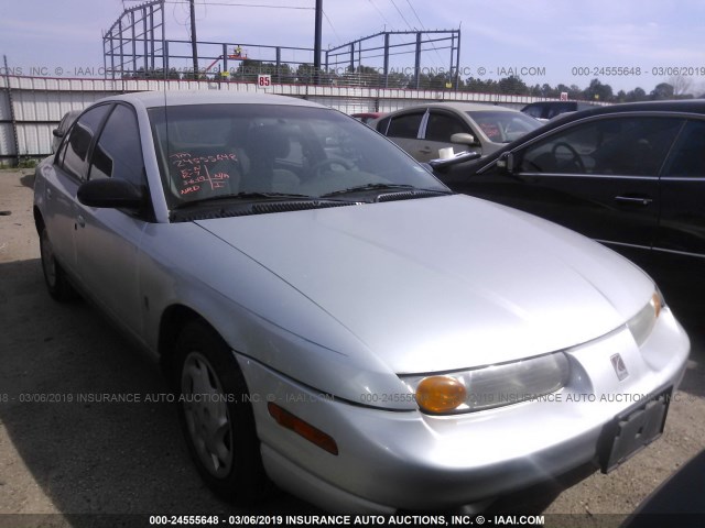 1G8ZK52732Z240340 - 2002 SATURN SL2 SILVER photo 1