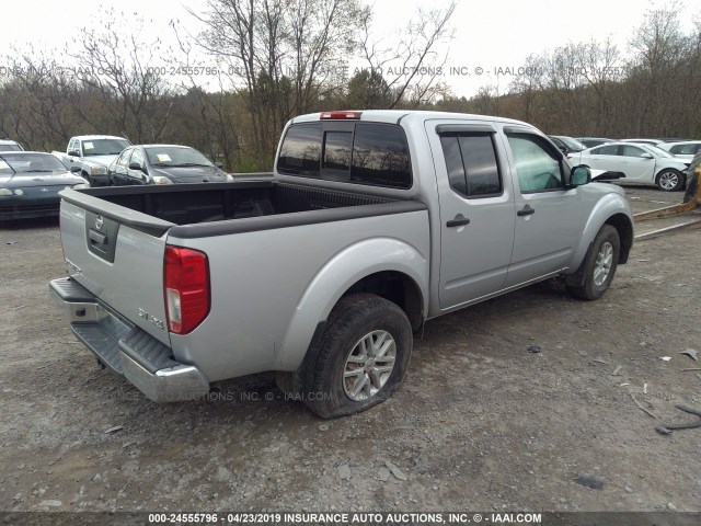 1N6AD0EV2JN747453 - 2018 NISSAN FRONTIER S/SV/SL/PRO-4X SILVER photo 4