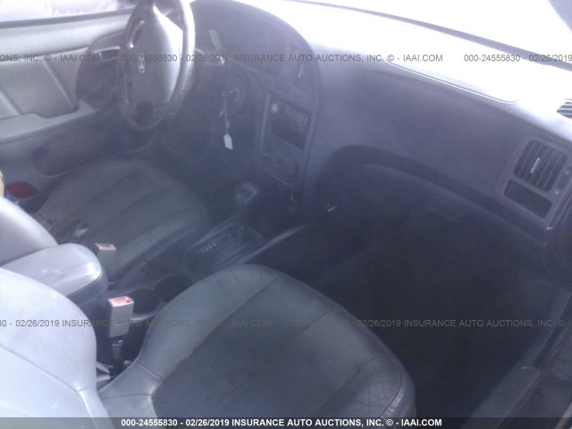 KMHDN46D64U754096 - 2004 HYUNDAI ELANTRA GLS/GT BLACK photo 5