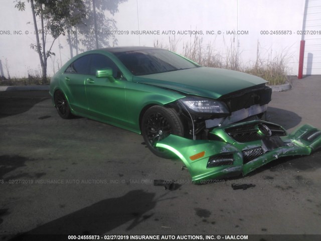 WDDLJ7DB9DA080905 - 2013 MERCEDES-BENZ CLS 550 GREEN photo 1