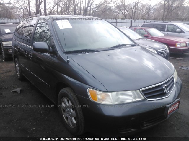 5FNRL18963B066744 - 2003 HONDA ODYSSEY EXL GRAY photo 1