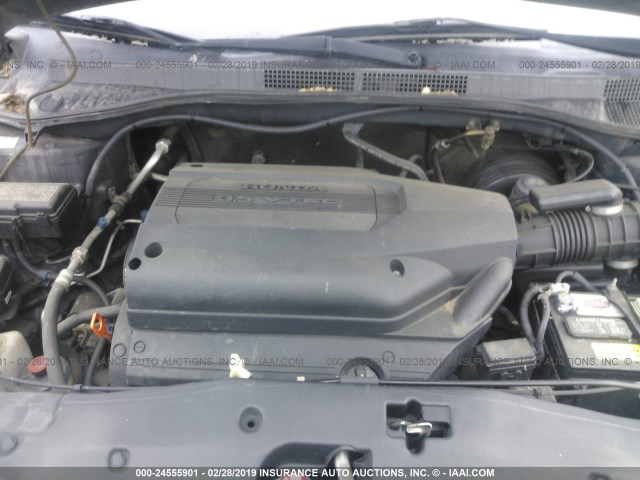 5FNRL18963B066744 - 2003 HONDA ODYSSEY EXL GRAY photo 10