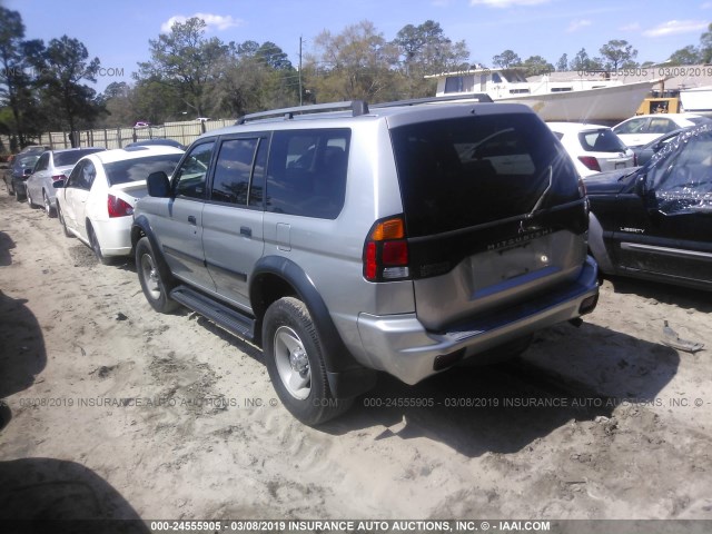 JA4LS21H61P032140 - 2001 MITSUBISHI MONTERO SPORT ES/SPORT LS SILVER photo 3