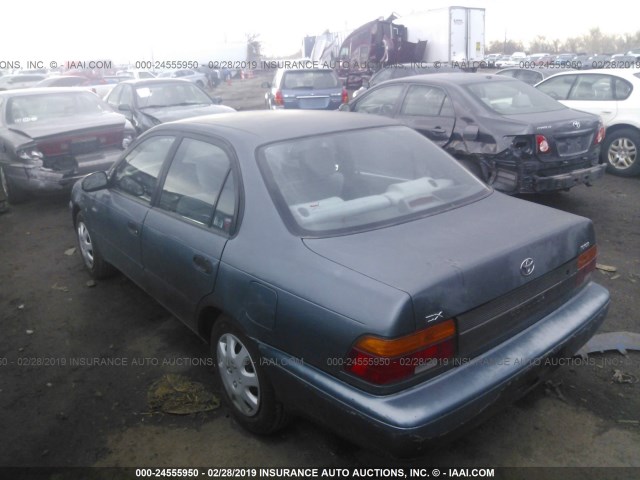 1NXAE09BXSZ329242 - 1995 TOYOTA COROLLA LE/DX GREEN photo 3