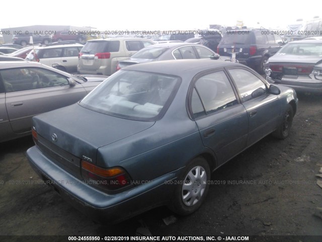 1NXAE09BXSZ329242 - 1995 TOYOTA COROLLA LE/DX GREEN photo 4