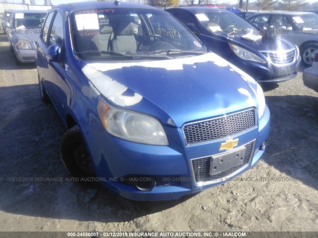 KL1TD66E89B619283 - 2009 CHEVROLET AVEO LS/LT Կապույտ լուսանկար 6