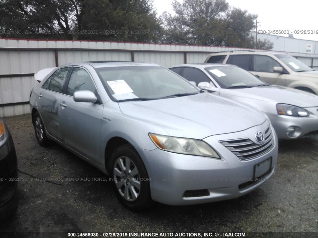 4T1BB46K27U007999 - 2007 TOYOTA CAMRY NEW GENERAT HYBRID SILVER photo 1