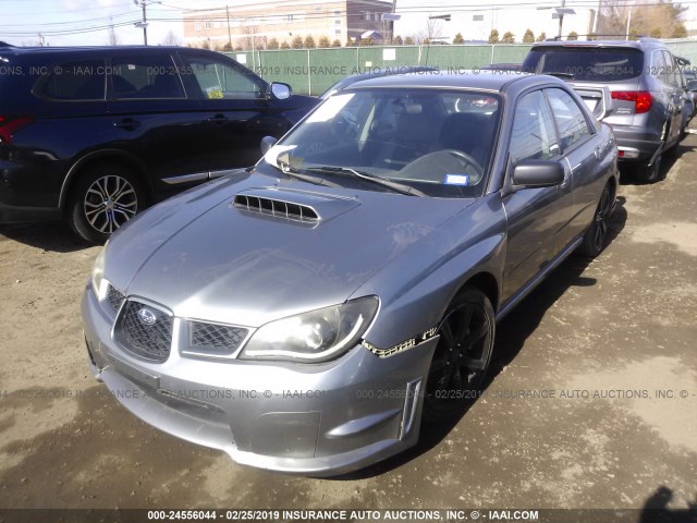 JF1GD75617G502998 - 2007 SUBARU IMPREZA WRX TR GRAY photo 2