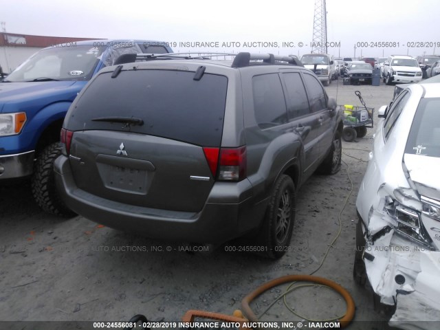 4A4MM41S25E068395 - 2005 MITSUBISHI ENDEAVOR LIMITED GRAY photo 4