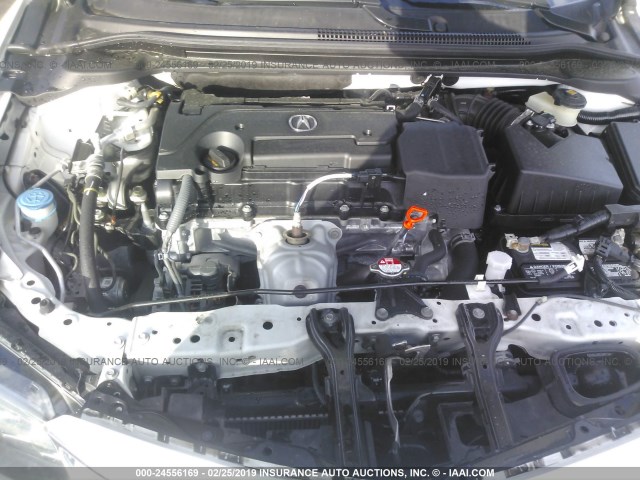 19UDE2F34GA018880 - 2016 ACURA ILX WATCH PLUS WHITE photo 10