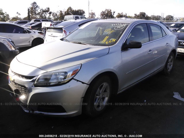 1G11B5SA7GF108844 - 2016 CHEVROLET MALIBU LIMITED LS SILVER photo 2