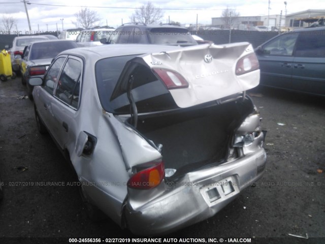 1NXBR12E4XZ224822 - 1999 TOYOTA COROLLA VE/CE/LE 银色 照片 3