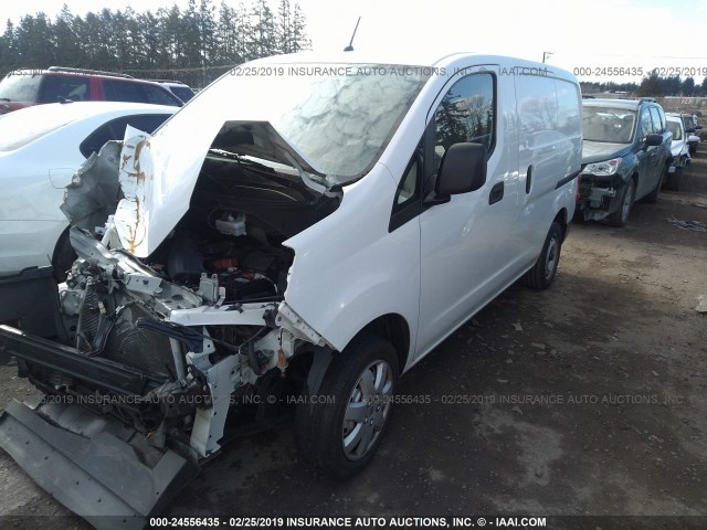 3N6CM0KN5EK692053 - 2014 NISSAN NV200 2.5S/2.5SV WHITE photo 2