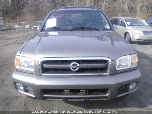 JN8DR09Y92W731093 - 2002 NISSAN PATHFINDER LE/SE GRAY photo 6