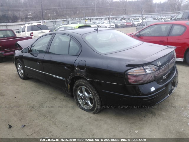 1G2HX52K95U239352 - 2005 PONTIAC BONNEVILLE SE BLACK photo 3