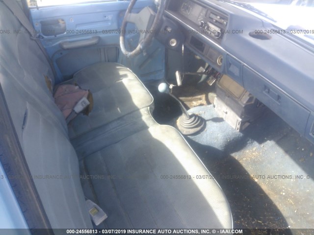 JM2UC2215E0836870 - 1984 MAZDA B2000 LONG BED BLUE photo 5