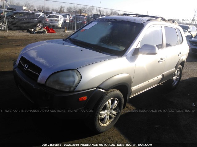 KM8JN72D66U410359 - 2006 HYUNDAI TUCSON GLS/LIMITED 银色 照片 2