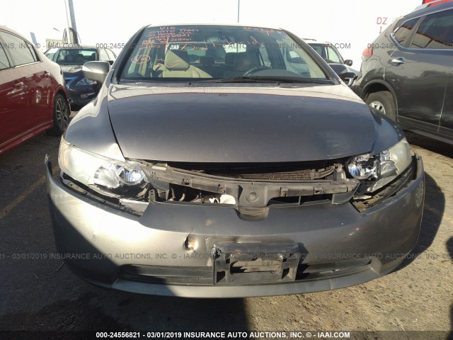 JHMFA36287S001041 - 2007 HONDA CIVIC HYBRID GOLD photo 6