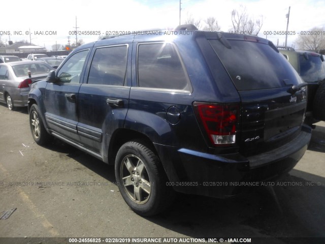 1J4GR48KX5C571318 - 2005 JEEP GRAND CHEROKEE LAREDO/COLUMBIA/FREEDOM 深蓝色 照片 3