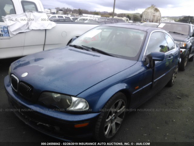 WBABM3344YJN85455 - 2000 BMW 323 CI BLUE photo 6