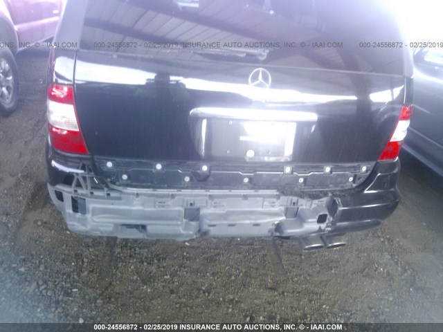 4JGAB54E93A377387 - 2003 MERCEDES-BENZ ML 320 BLACK photo 6